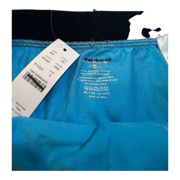J. Crew 2 Knit Boxer Briefs in Sailboat Blue Print & Yellow NEW 2 pairs NWT - Picture 4 of 15